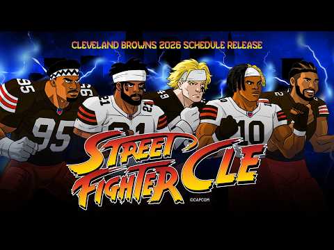 Browns 2026 Schedule Release: Street Fighter CLE