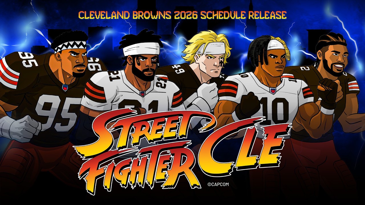 Browns 2026 Schedule Release: Street Fighter CLE