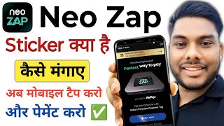 Neo Zap Sticker Order kese kare Neo Zap Mobile Sticker Apply Online Neo Zap app kya hai #New_Zap screenshot 5