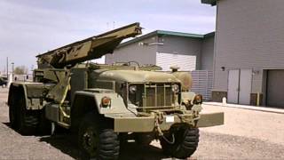 Honest John rocket launcher vehicle (without rocket).