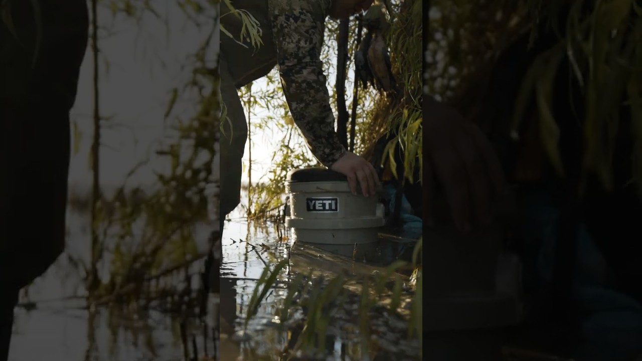 Introducing the YETI™ Loadout™ Bucket Swivel Seat. Take it for a spin.