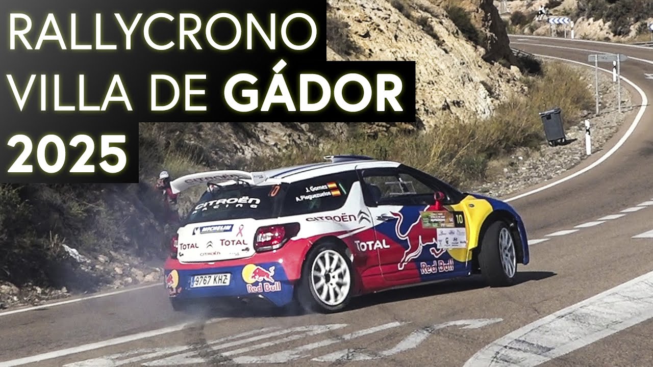 RALLYCRONO VILLA DE GÁDOR 2025 | MONTORO VIDEO RACING