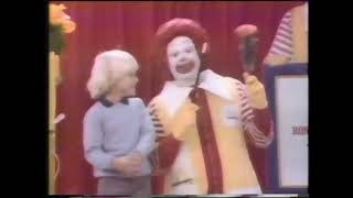 McDonald's - Ronald McDonald in Person (1984, USA)