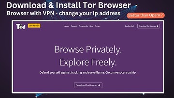 Download and Install TOR Browser. VPN Browser. Change IP Address.