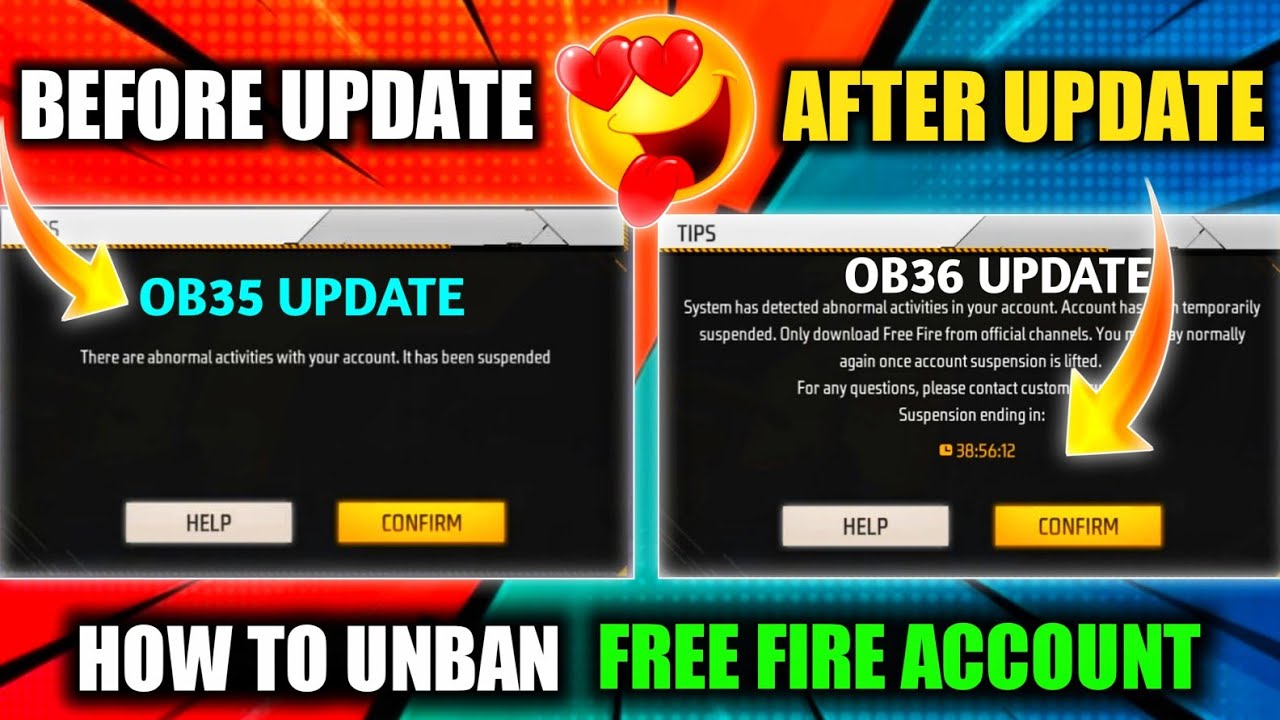 Unban Free Fire ID After OB36 Update 100 Real Method How To Unban