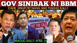 BREAKING NEWS! DAVAO GOVERNOR SIBAK DAHIL SA PAGSUPORTA SA MAISUG RALLY NI PPRD?