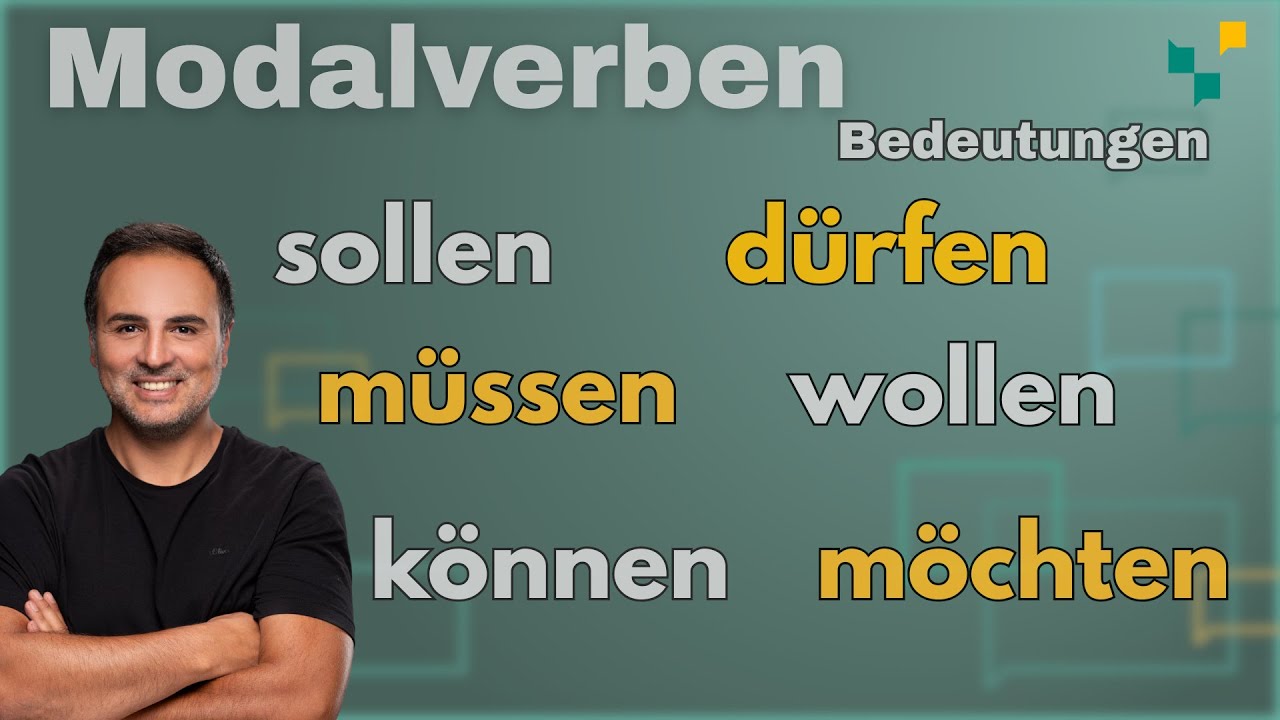 Что означают модальные глаголы? 🇩🇪 «sollen, müssen, dürfen…» | A1.2 Глава 2 Часть 2 |