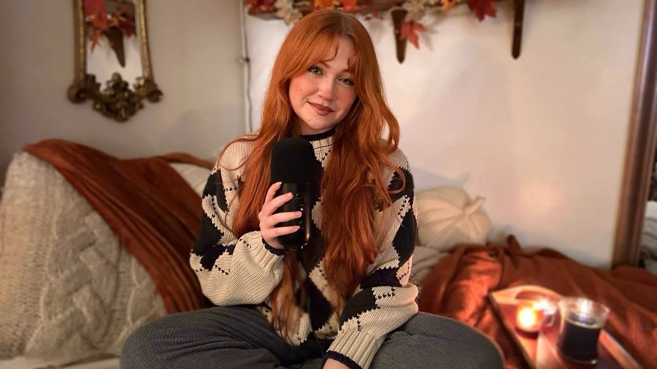 ASMR Slow & Clicky Whispers On An Autumn Night