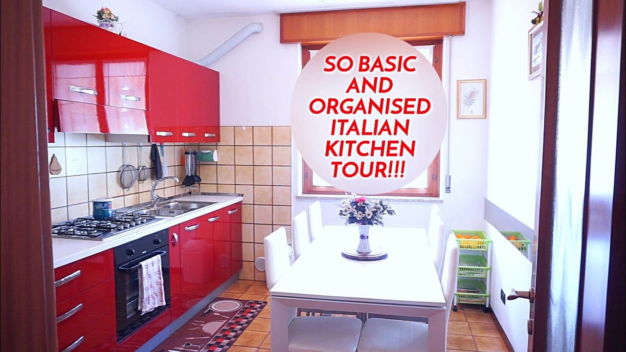 Small organized kitchen tour | Italian kitchen tour | Vi mostro la mia