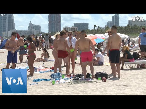 Vídeo: Springbreakers Desafiam COVID-19 Nas Praias Da Flórida