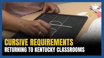 Cursive Requirements Return to KY Classrooms