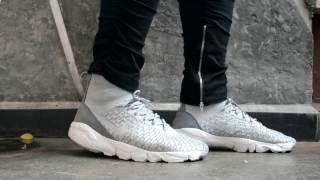 Nike Air Magista Wolf Grey Look & Feet - YouTube