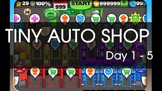 Tiny Auto Shop: Manage an Auto shop, earn money and enjoy the life | Day 1-5 screenshot 3