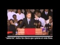 Kevin Costner funeral de Whitney Houston (Subtitulos español Part 1)