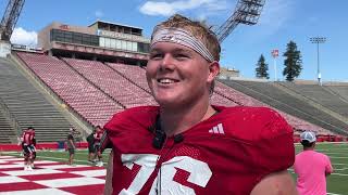 Fresno State Ol Brayden Walton Speaks With Media For First Time