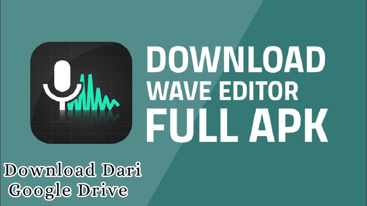 Cara Download Waveeditor Pro Mod Terbaru 2020 Aplikasi Perekam Terbaik Youtube