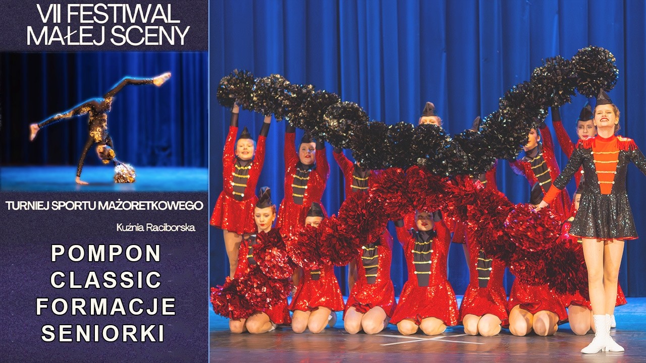 POMPON CLASSIC FORMACJE SENIORKI - UKS CHARMS / BYTOM - Kuźnia Raciborska 2024 | PL - MS106