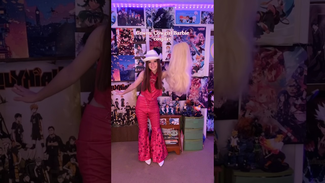 Tysm gift shop1417 for the eyeliner & lehmann bok for the cos! #barbiemovie #cowgirlbarbiecosplay