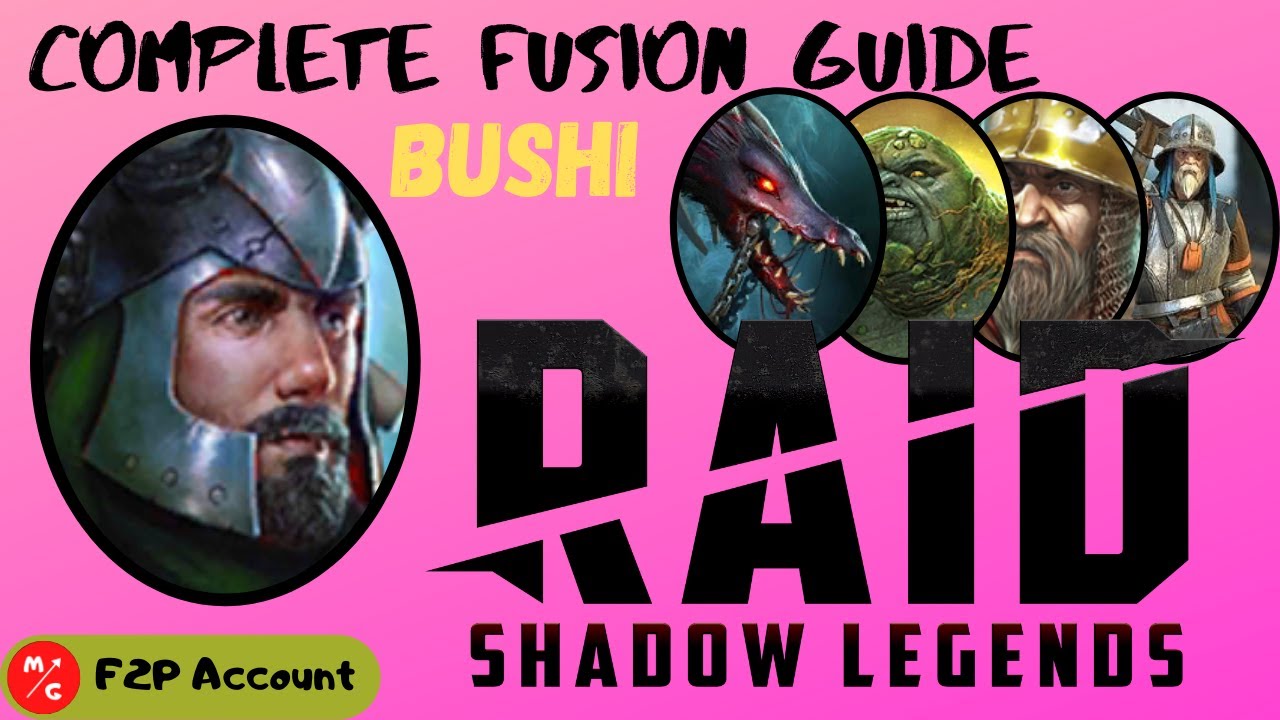 [F2P] Bushi Raid Shadow Legends | Complete Fusion Guide - YouTube