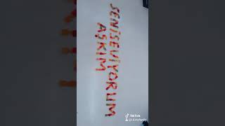 Seni̇ Sevi̇yorum - Ti̇ktok - Eğlence - Yeni̇ Akim - Aşk - I Love You -