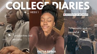 A Day In My Life at the University of Michigan 📍productive + realistic