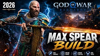 Max Spear Build vs. Gna and Berserker Souls - God Of War Ragnarok  screenshot 2