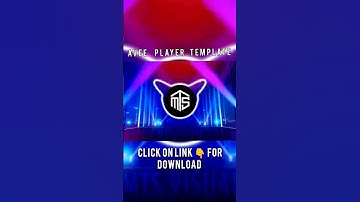 DJ SHARPY AVEE PLAYER TEMPLATE MTS VISUAL FREE DOWNLOAD #mts_visual #aveeplayer