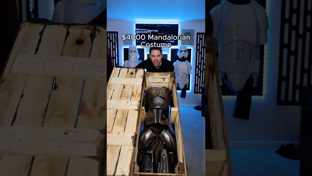 The PERFECT Mandalorian Costume #mandalorian #cosplay #shorts