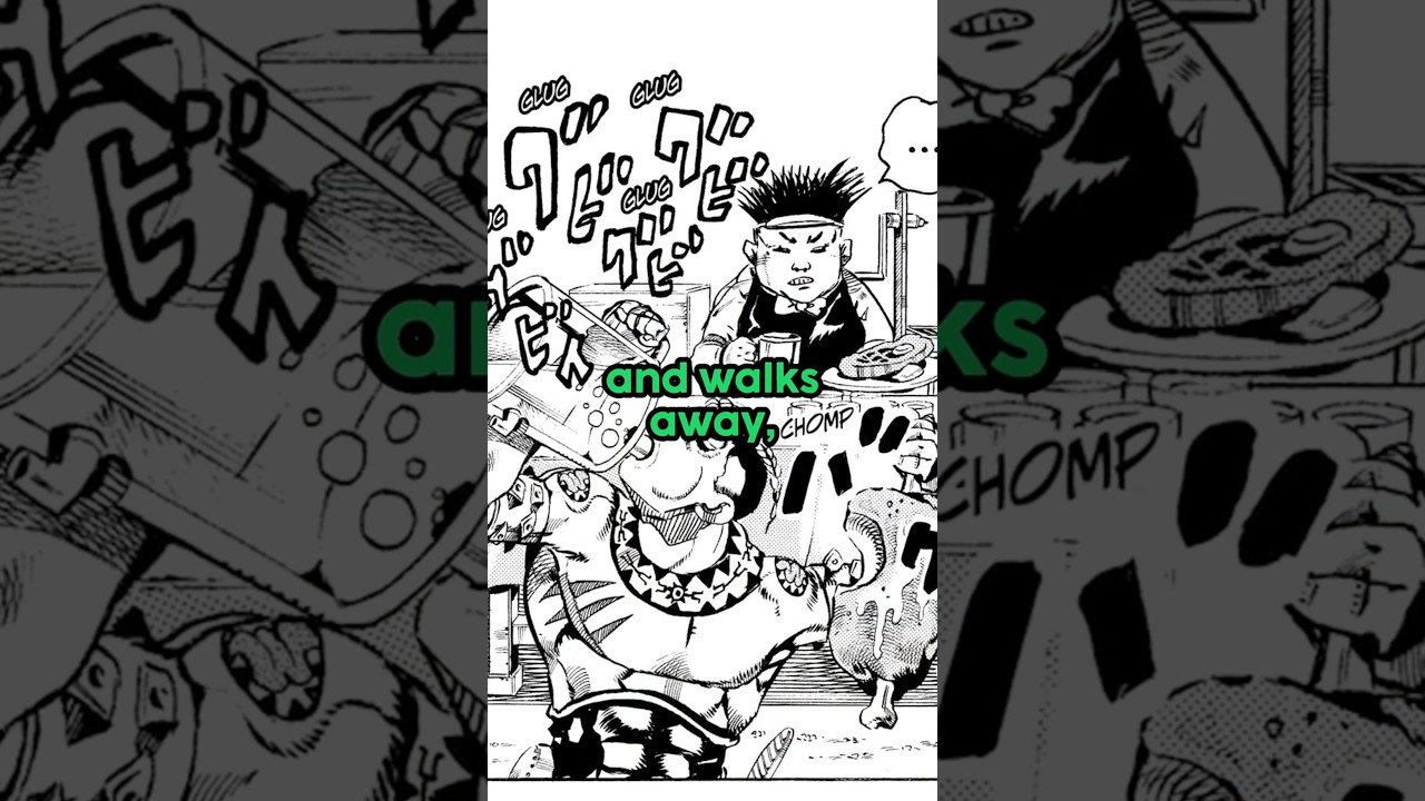 This is why Sandman is the best character. #jojo #review #steelballrun