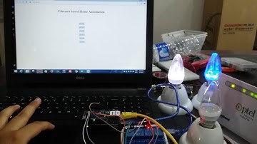 ethernet based home automation project using arduino