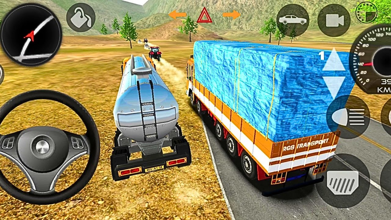 Heavy Off road truck driving gameplay truck driving game Indian