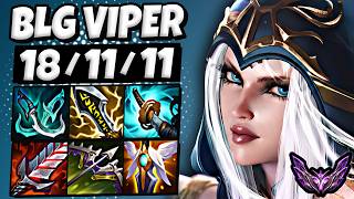 BLG Viper Ashe vs Ezreal [ ADC ] Korea Master 910 LP | Patch 26.7