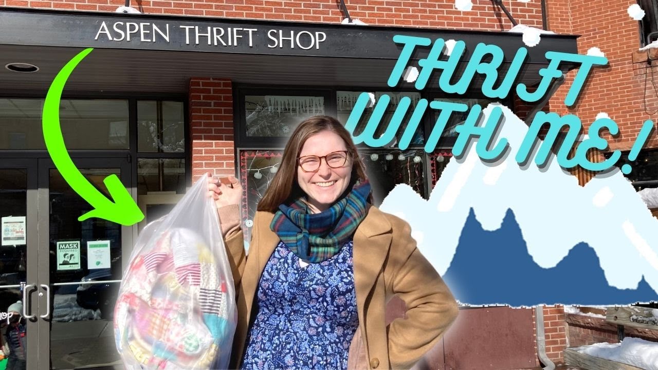 Thrifting at 8,000 ft in ASPEN’S ONLY THRIFT STORE! YouTube