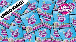 UNBOXING MINI BRANDS SERIES 4 BLIND BAGS FROM FIVE BELOW!! WAVE 2!! 