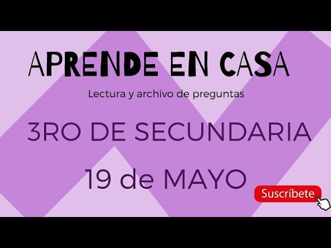 Sep Aprende En Casa Ii Estos Son Los Canales Y Horarios De La Tv Para Segundo De Secundaria Radio Cultura
