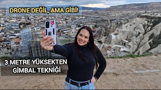 Drone Deği̇l, Ama Gi̇bi̇ Kapadokyada İspanyol Misafirlerle Eşsiz Çekim