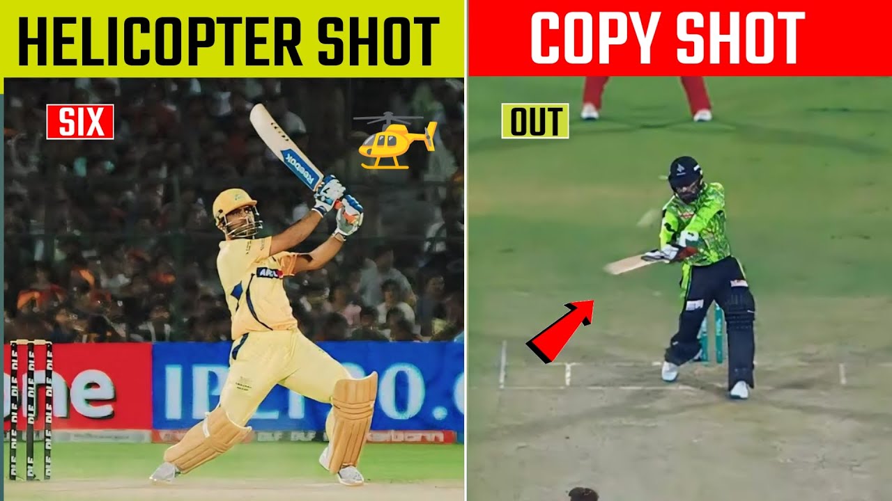 Top 10 Unbelievable Shots in Cricket History | MS Dhoni | Risen Sports ...