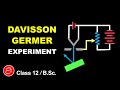 DAVISSON and GERMER Experiment || Quantum Mechanics for B.Sc. in Hindi