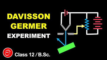 DAVISSON and GERMER Experiment || Quantum Mechanics for B.Sc. in Hindi