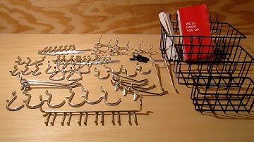 Madd Tools  Heavy-Duty Pegboard Peghook Set