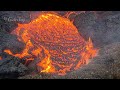 Hot #Lava Approaching Western Wall, #Iceland #Volcano