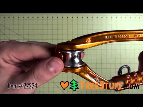 Petzl Rollclip Triact-Lock Pulley Carabiner - TreeStuff.com 360 View