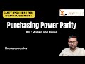 Purchasing Power Parity | Simple Example | Macroeconomics |