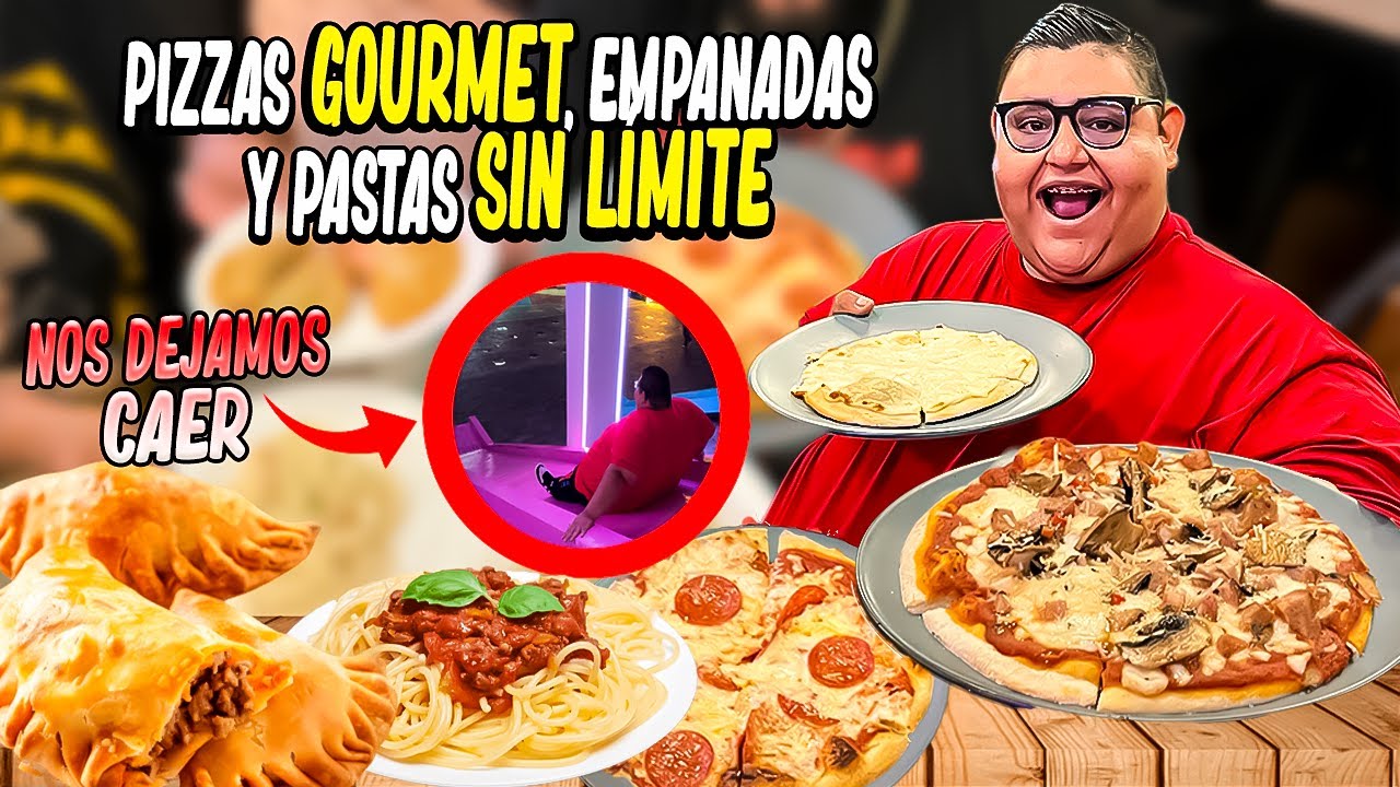 Probamos un buffet ITALO-ARGENTINO de $199… ¡Y TODO era a la carta ILIMITADO! 😱🔥