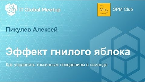 2025-04 Токсичное поведение в команде и как с ним справляться. Алексей Пикулев, ITGM17