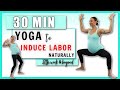 30 min  yoga to induce labor naturally i pregnancy yoga i 432 hz healing music for the body  soul