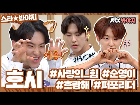 제가 알던 <strong>호랑이</strong> 중 최고였어요🐹 혼자서 귀엽고 멋있고 다 <strong>하는</strong> 호시 모음♡｜JTBC 201024 방송