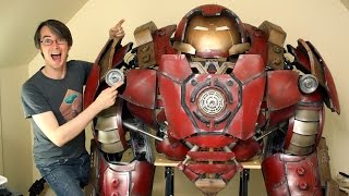 Iron Man Hulkbuster Cosplay #40 | Finishing the Helmet & Shoulders | James Bruton