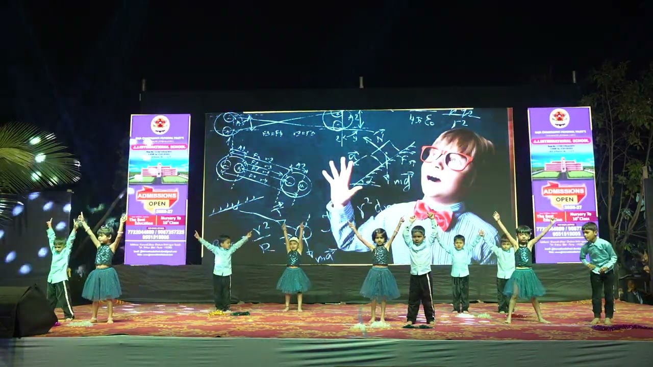 Padoghe Likhoge Theme ANNUAL FUNCTION 2025-26 J J International School,Karandi 