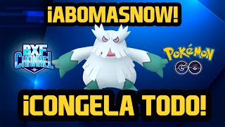 ¡ABOMASNOW LO CONGELA TODO! - LOGRAMOS UN 5-0 CON LA METEOROBOLA DE ABOMASNOW - PokémonGO PVP